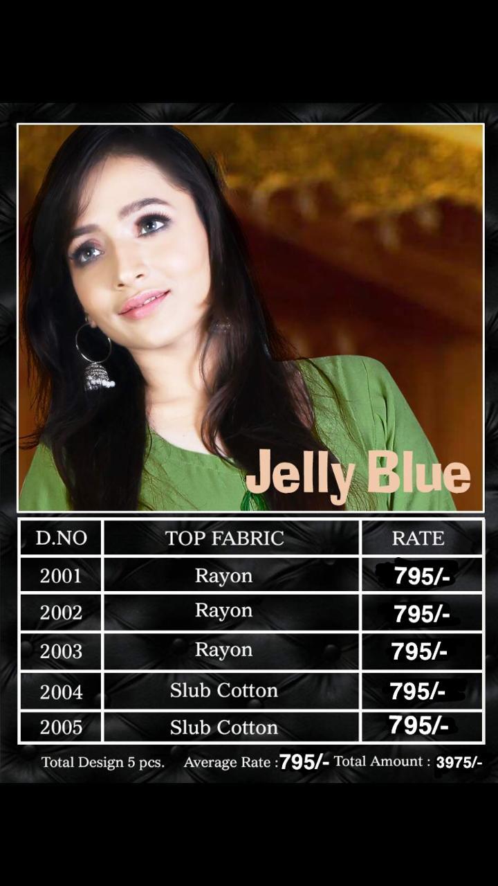 Palm Vol-1 By Jelly Blue 2001 To 2005 Series Beautiful Colorful Stylish Fancy Casual Wear & Ethnic Wear & Ready To Wear Rayon Embroidered Kurtis At Wholesale Price