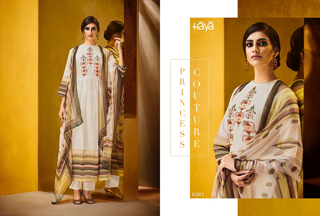 Pridhan By Haya 6561 To 6571 Series Pakistani Suits Beautiful Stylish Fancy Colorful Casual Wear & Ethnic Wear Pure Linen Printed Dresses At Wholesale Price