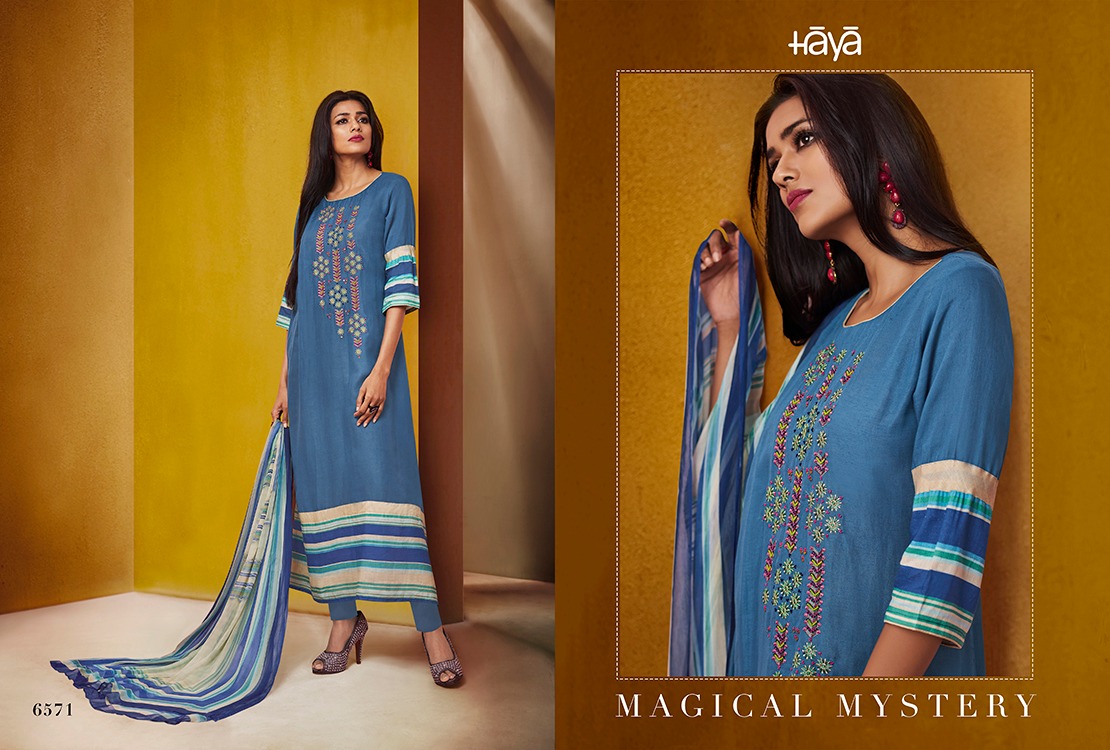 Pridhan By Haya 6561 To 6571 Series Pakistani Suits Beautiful Stylish Fancy Colorful Casual Wear & Ethnic Wear Pure Linen Printed Dresses At Wholesale Price