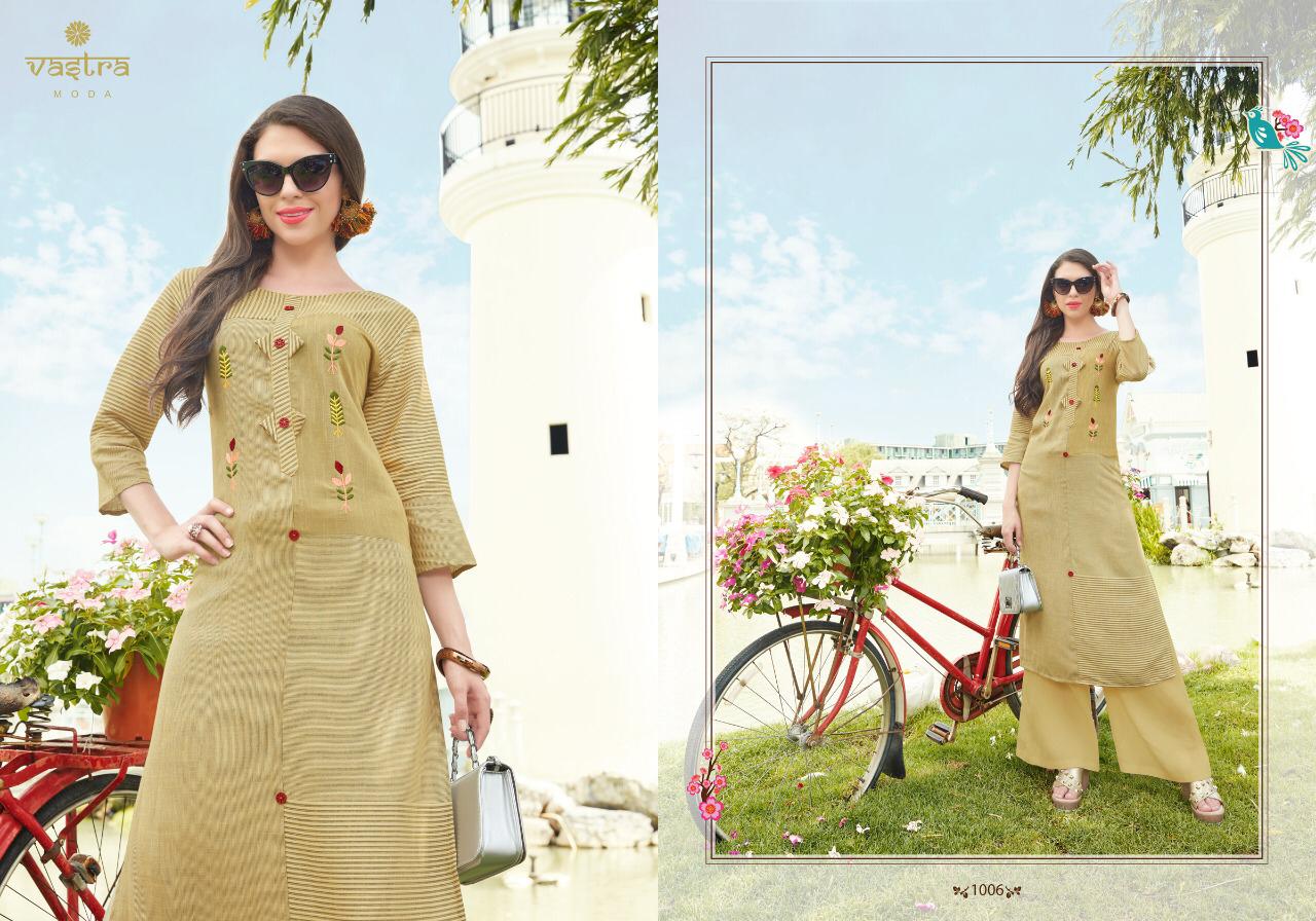 Paris Vol-1 By Vastra Moda 1001 To 1007 Series Beautiful Designer Colorful Stylish Fancy Casual Wear & Ethnic Wear & Ready To Wear Cotton/rayon Kurtis At Wholesale Price