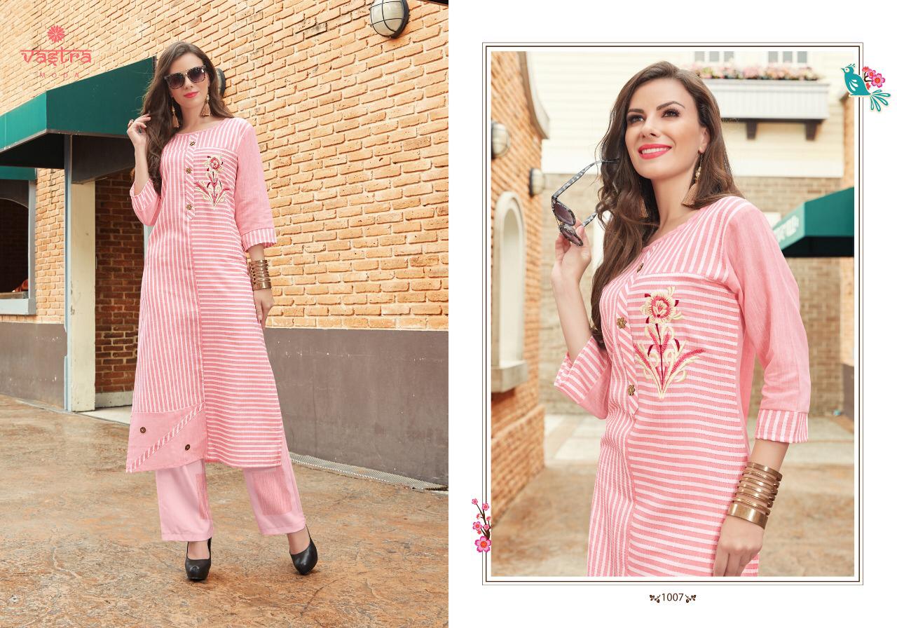 Paris Vol-1 By Vastra Moda 1001 To 1007 Series Beautiful Designer Colorful Stylish Fancy Casual Wear & Ethnic Wear & Ready To Wear Cotton/rayon Kurtis At Wholesale Price