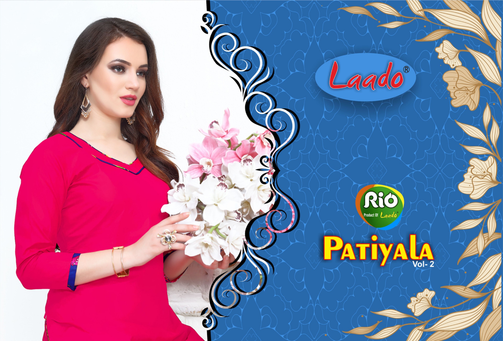Patiyala Vol-2 By Rio 2001 To 2010 Series Beautiful Suits Stylish Fancy Colorful Party Wear & Ethnic Wear Cotton Printed Dresses At Wholesale Price