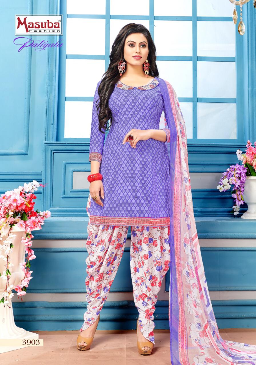 Patiyala Vol-39 By Masuba Fashion 3901 To 3910 Series Indian Traditional Wear Collection Beautiful Stylish Fancy Colorful Party Wear & Wear Crepe Printed Dress At Wholesale Price
