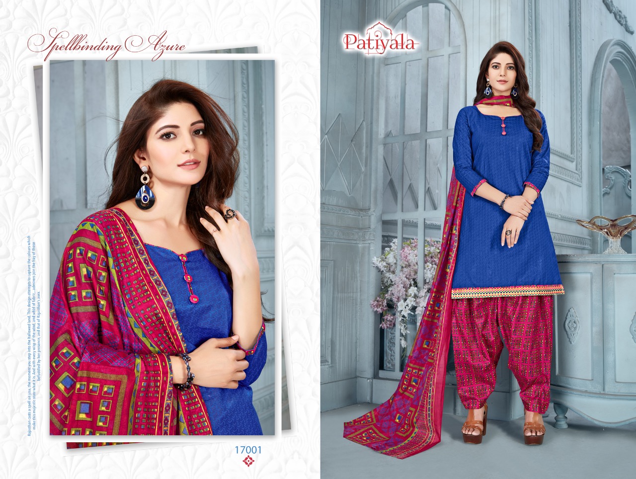 Patiyala Vol-17 By Ganesha 17001 To 17012 Series Beautiful Suits Stylish Fancy Colorful Casual Wear & Ethnic Wear Cotton Printed Dresses At Wholesale Price