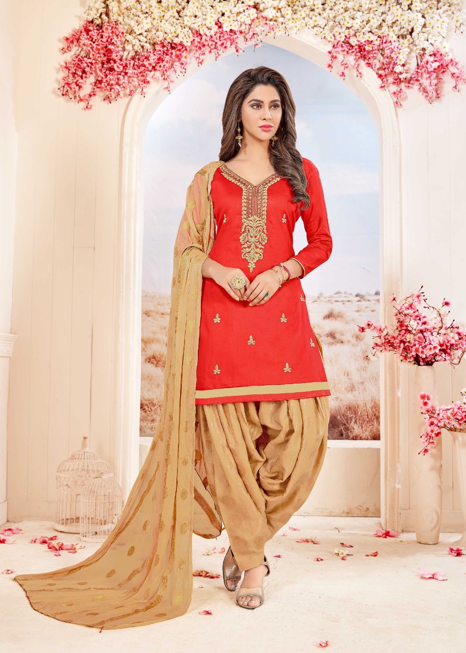 Patiyala Suit By Fashid Wholesale 1001 To 1010 Series Designer Patiyala Suits Beautiful Fancy Colorful Stylish Party Wear & Ethnic Wear Cotton Printed Dresses At Wholesale Price