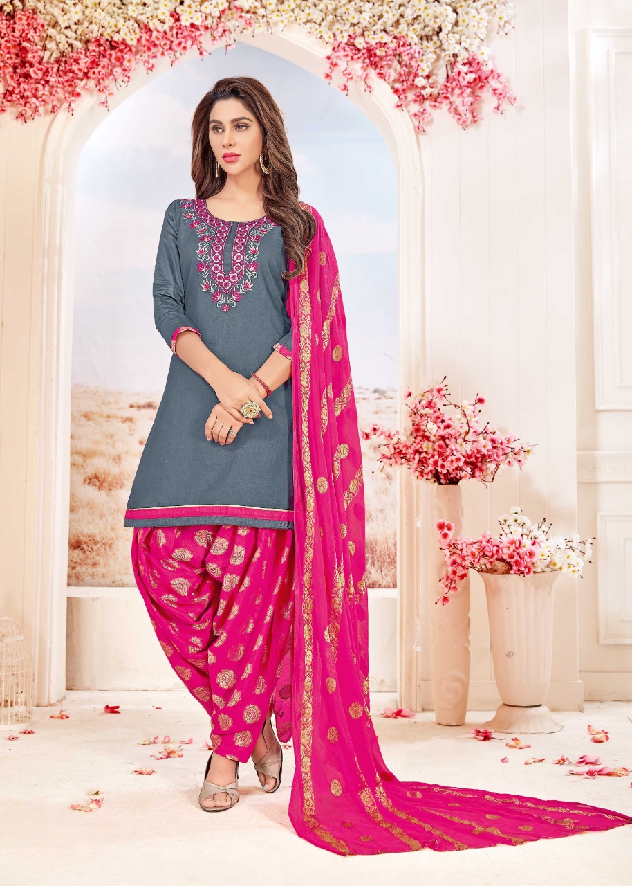 Patiyala Suit By Fashid Wholesale 1001 To 1010 Series Designer Patiyala Suits Beautiful Fancy Colorful Stylish Party Wear & Ethnic Wear Cotton Printed Dresses At Wholesale Price