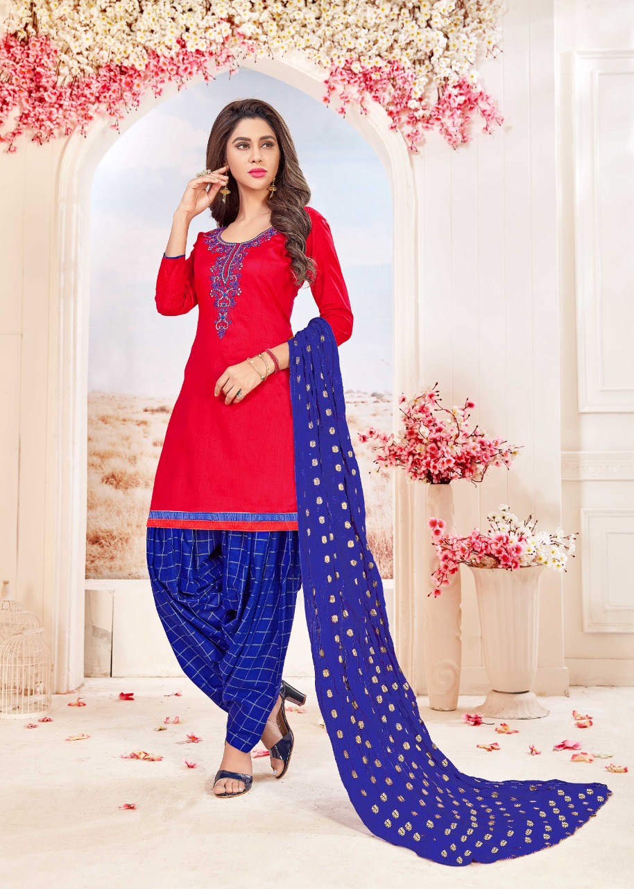 Patiyala Suit By Fashid Wholesale 1001 To 1010 Series Designer Patiyala Suits Beautiful Fancy Colorful Stylish Party Wear & Ethnic Wear Cotton Printed Dresses At Wholesale Price