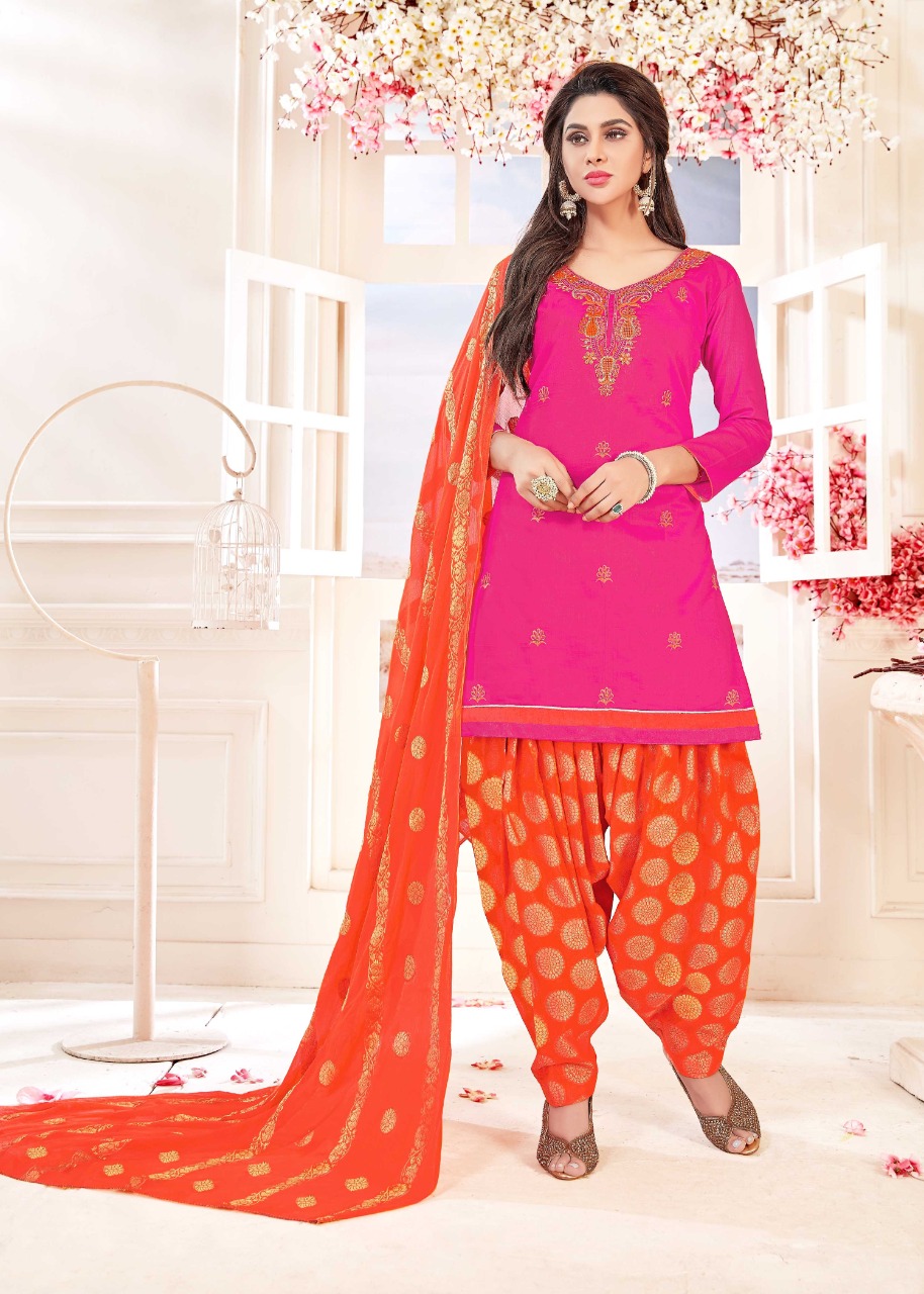 Patiyala Suit By Fashid Wholesale 1001 To 1010 Series Designer Patiyala Suits Beautiful Fancy Colorful Stylish Party Wear & Ethnic Wear Cotton Printed Dresses At Wholesale Price