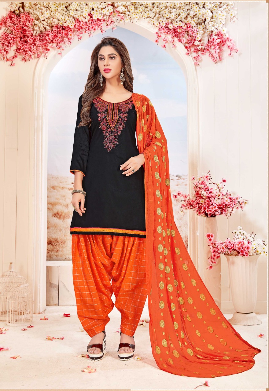 Patiyala Suit By Fashid Wholesale 1001 To 1010 Series Designer Patiyala Suits Beautiful Fancy Colorful Stylish Party Wear & Ethnic Wear Cotton Printed Dresses At Wholesale Price