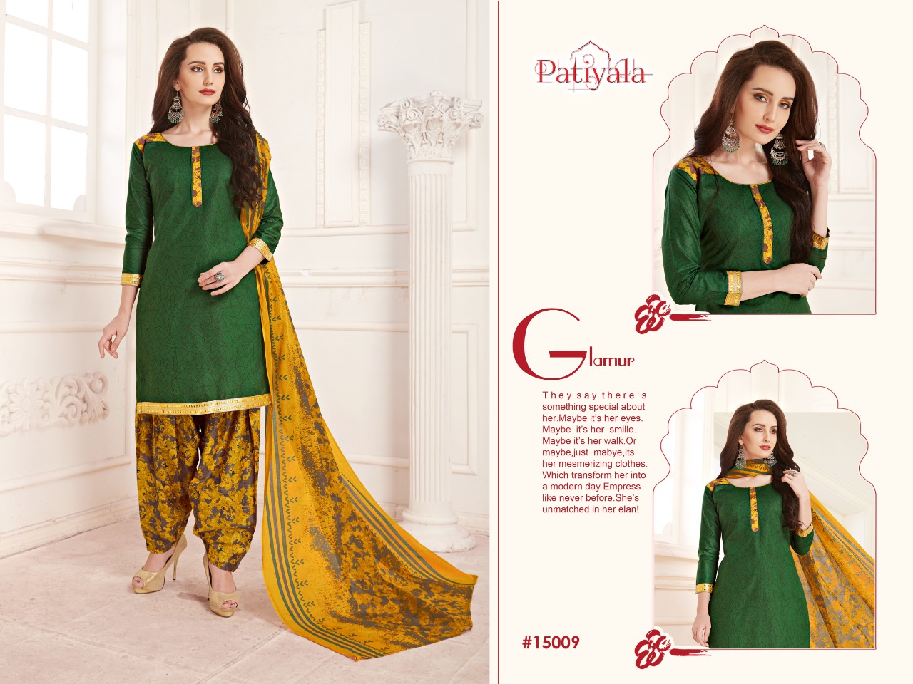 Patiyala Vol-15 By Ganesha 15003 To 15014 Series Beautiful Collection Suits Stylish Fancy Colorful Casual Wear & Ethnic Wear Cotton Print  Dresses At Wholesale Price