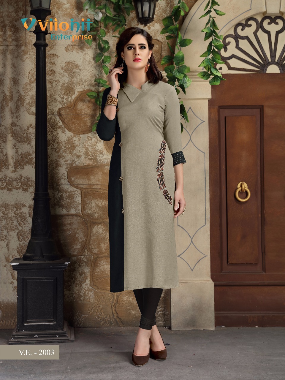 Payal Vol-2 By Vilohit Enterprise 2001 To 2007 Series Beautiful Stylish Fancy Colorful Casual Wear & Ethnic Wear & Ready To Wear Cotton Flex Kurtis At Wholesale Price