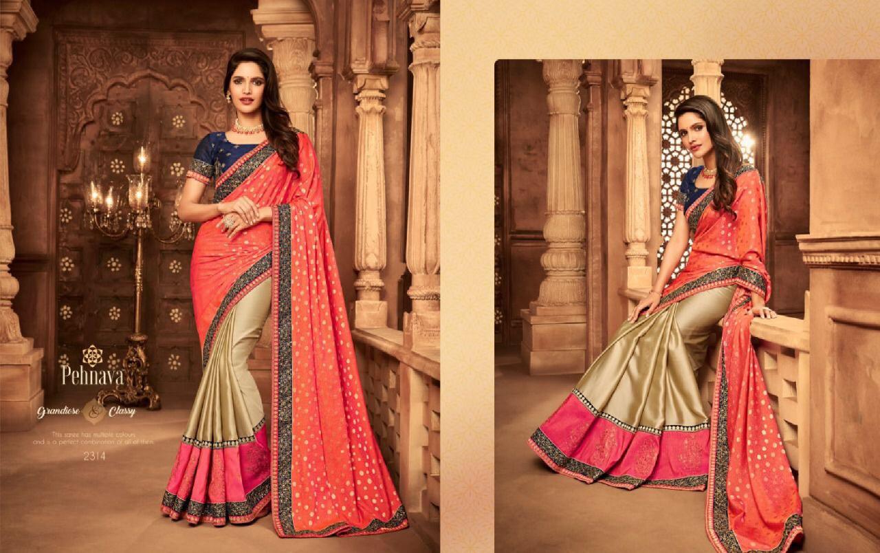 Pehnava 2301 Series By Pehnava 2301 To 2316 Series Indian Traditional Wear Collection Beautiful Stylish Fancy Colorful Party Wear & Occasional Wear Silk Embroidered Sarees At Wholesale Price