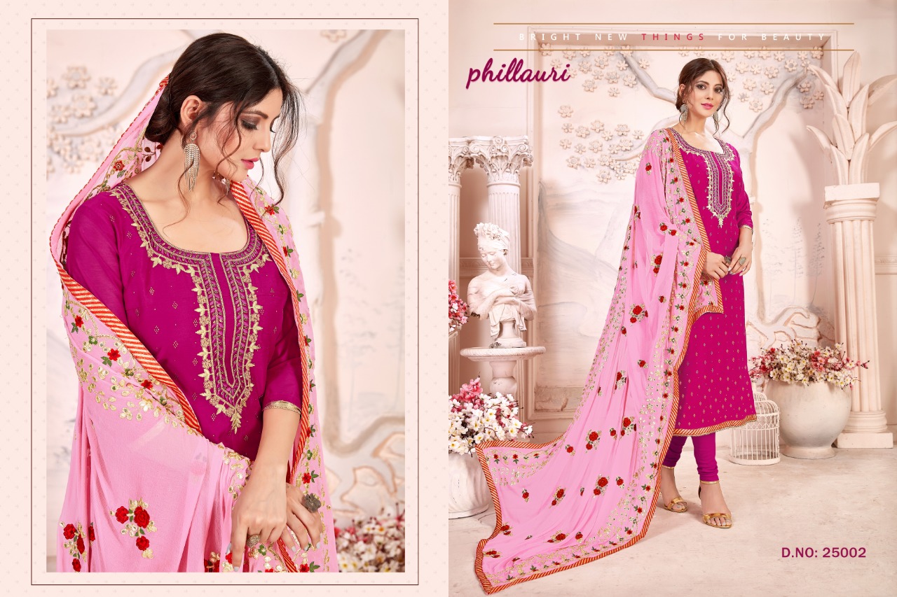 Phillauri Vol-12 By Phillauri 25001 To 25004 Series Designer Collection Suits Beautiful Stylish Fancy Colorful Party Wear & Occasional Wear Heavy Modal Silk Dresses At Wholesale Price