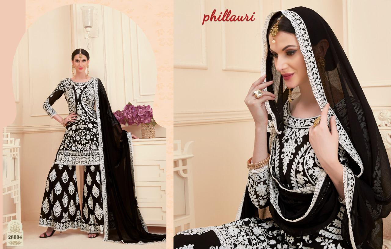 Phillauri Vol-15 By Phillauri 28001 To 28004 Series Designer Suits Collection Beautiful Stylish Fancy Colorful Party Wear & Occasional Wear Georgette Embroidered Dresses At Wholesale Price
