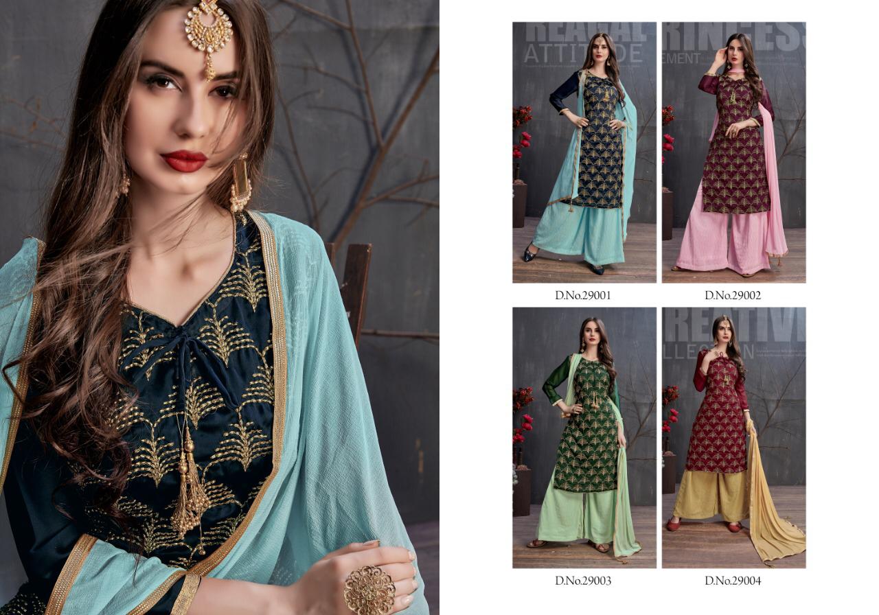 Phillauri Vol-16 By Phillauri 29001 To 29004 Series Designer Suits Collection Beautiful Stylish Fancy Colorful Party Wear & Occasional Wear Georgette Satin Embroidered Dresses At Wholesale Price