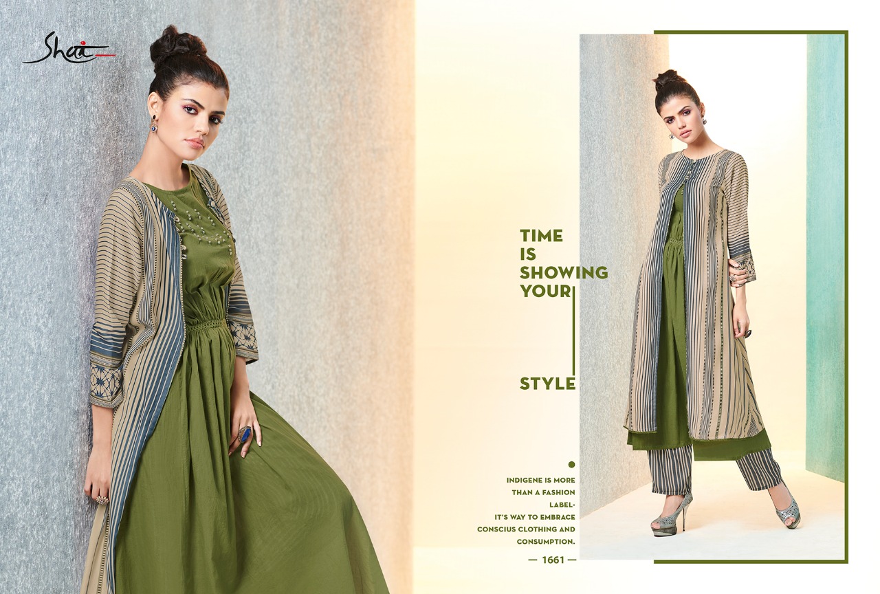 Posh By Shai 1661 To 1671 Series Beautiful Stylish Fancy Colorful Casual Wear & Ethnic Wear & Ready To Wear Pure Cotton With Handwork Kurtis At Wholesale Price