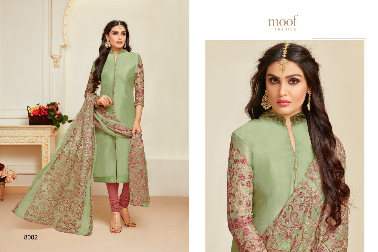 Princess Vol-3 By Moof Fashion 8001 To 8007 Series Beautiful Suits Stylish Fancy Colorful Casual Wear & Ethnic Wear Collection Upada Silk Dresses At Wholesale Price