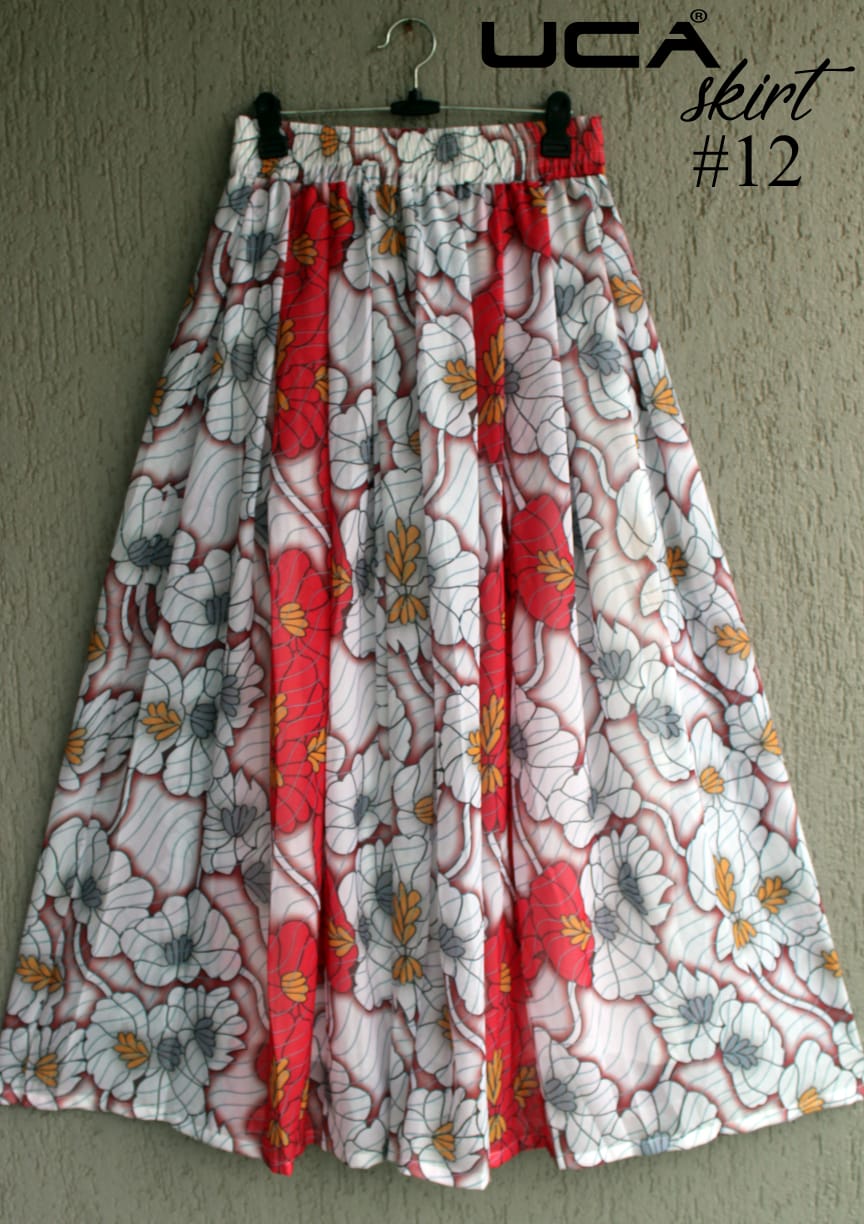 Printed Skirt Vol-2 By Uca 1 To 20 Series Beautiful Colorful Stylish Fancy Casual Wear & Ethnic Wear & Ready To Wear Crepe Georgette Printed Skirts At Wholesale Price