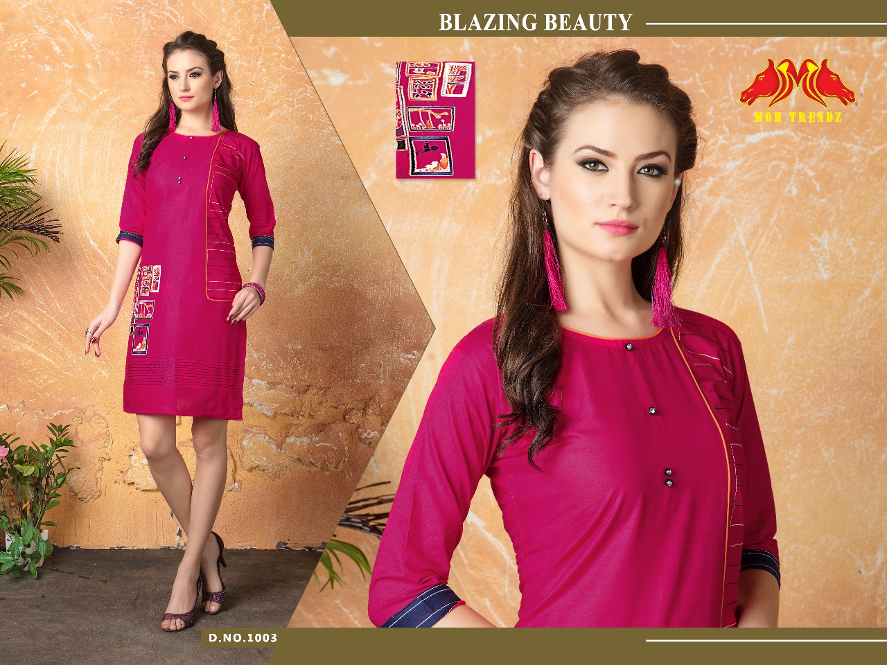 Pulse By Moh Trendz 1001 To 1012 Series Beautiful Stylish Fancy Colorful Casual Wear & Ready To Wear & Ethnic Wear Lawn Kurtis At Wholesale Price