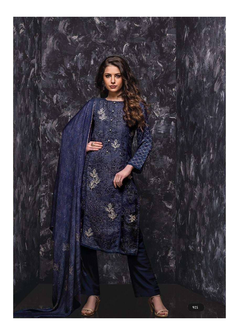 Rabiya By Sri 924 To 929 Series Designer Beautiful Stylish Fancy Colorful Casual Wear & Ethnic Wear & Ready To Wear Pure Bemberg Muslin Embroidered Dresses At Wholesale Price