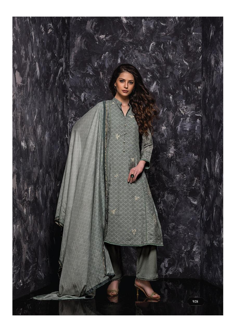 Rabiya By Sri 924 To 929 Series Designer Beautiful Stylish Fancy Colorful Casual Wear & Ethnic Wear & Ready To Wear Pure Bemberg Muslin Embroidered Dresses At Wholesale Price