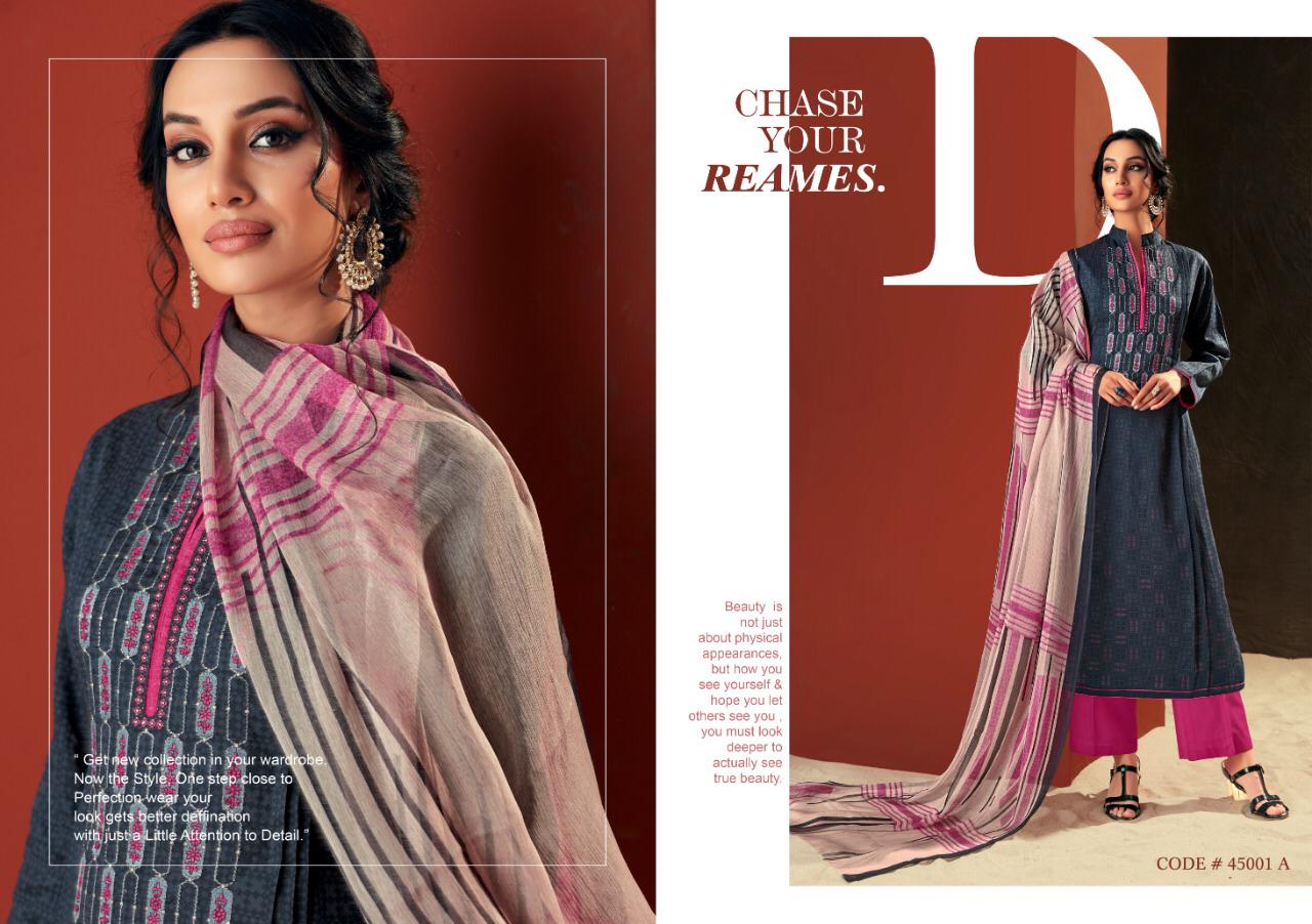 Rangat By Hariks 45001-a To 45003-b Series Designer Suits Collection Beautiful Stylish Fancy Colorful Party Wear & Occasional Wear Jam Silk Print Embroidered Dresses At Wholesale Price