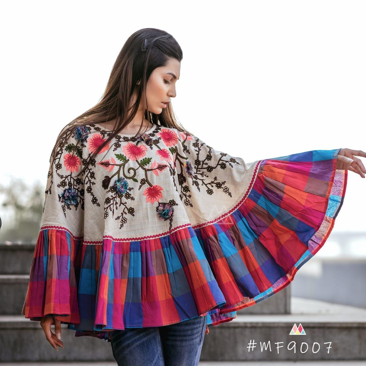 Rangeela Re By Mesmora 9000 To 9009 Series Kedia Collection Beutifil Festive Collection Colorful Stylish Fancy Party Wear & Festive Wear Khadi With Work Pants/ Tops At Wholesale Price