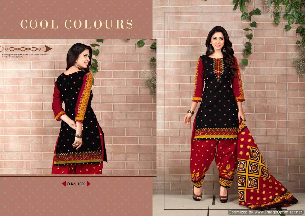 Rani Patiyala By Meenaxi 1001 To 1012 Series Beautiful Suits Stylish Colorful Fancy Casual Wear & Ethnic Wear Cotton Printed Dresses At Wholesale Price