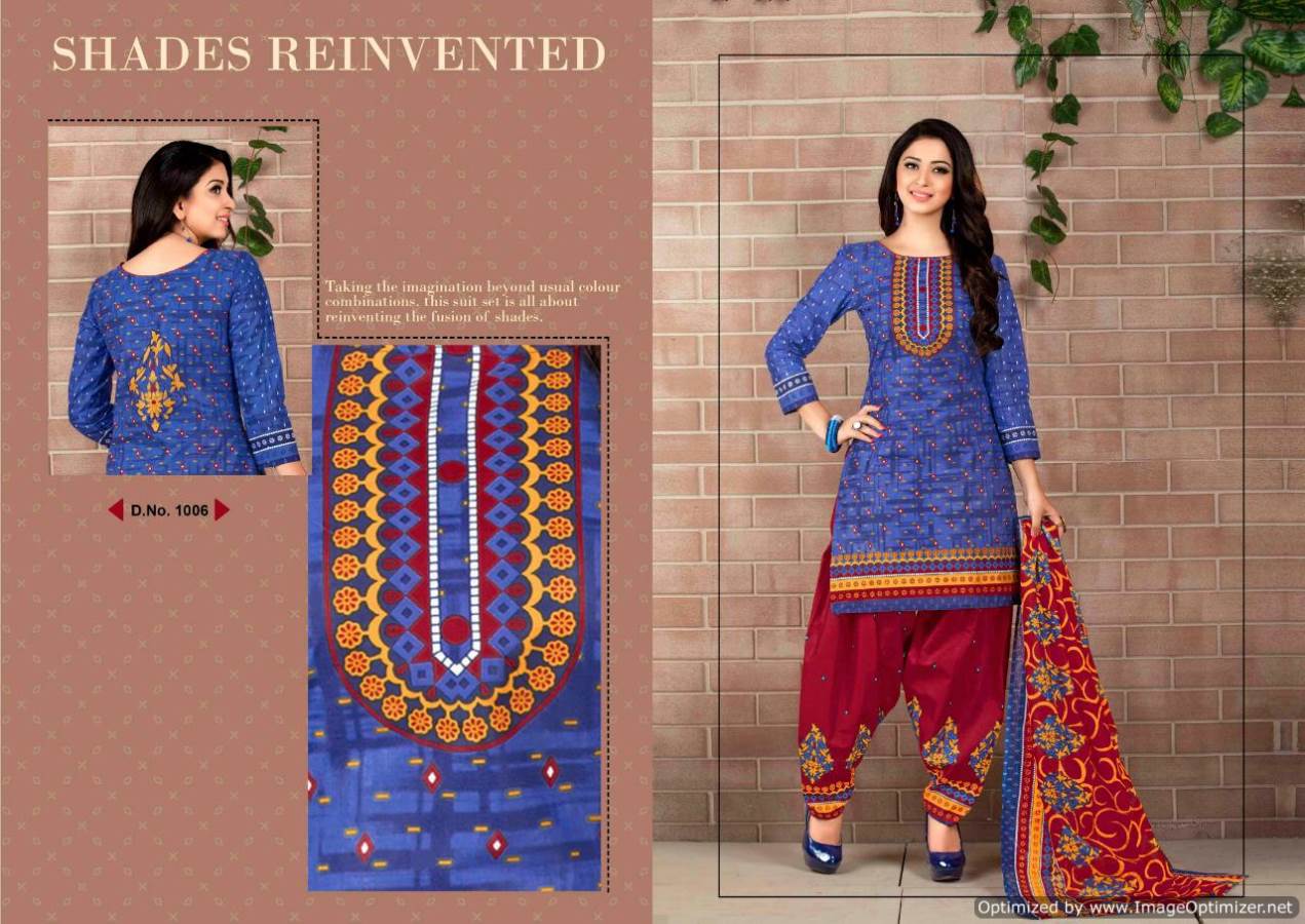 Rani Patiyala By Meenaxi 1001 To 1012 Series Beautiful Suits Stylish Colorful Fancy Casual Wear & Ethnic Wear Cotton Printed Dresses At Wholesale Price