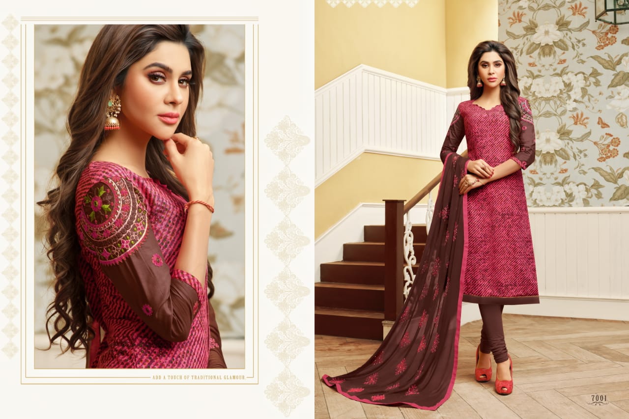 Ray Rayon Vol-5 By Rr Fashion 7001 To 7014 Series Beautiful Suits Stylish Fancy Colorful Casual Wear & Ethnic Wear Rayon & Cotton Dresses At Wholesale Price