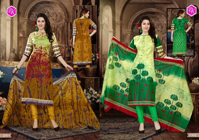 Raziya Karachi By Dk Bandhani 2001 To 2012 Series Beautiful Stylish Fancy Colorful Casual Wear & Ethnic Wear Cotton Karachi Printed Dresses At Wholesale Price