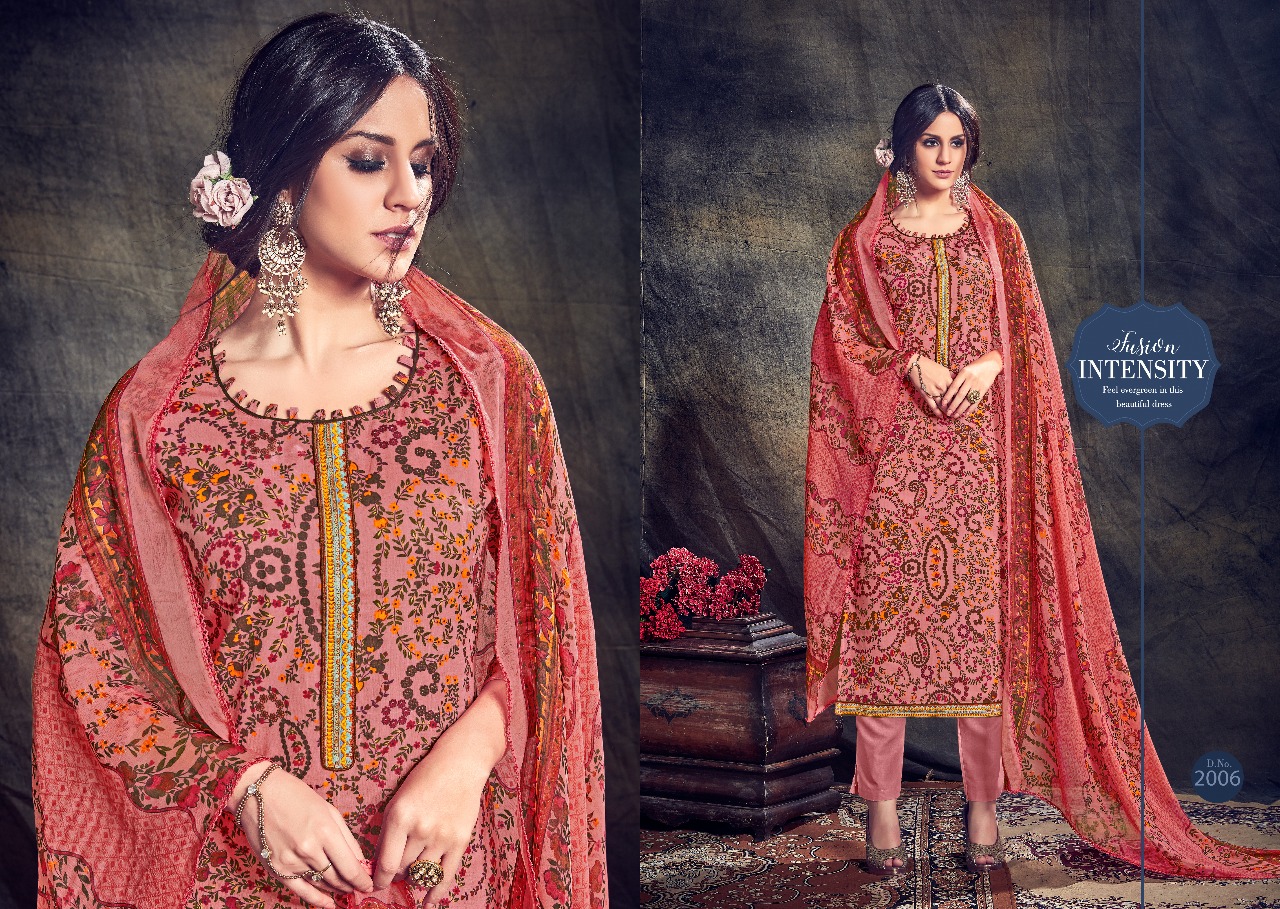 Raziya By Shri Vijay 2001 To 2008 Series Beautiful Pakistani Dresses Colorful Fancy Stylish Ethnic Wear & Party Wear Pure Cambric Cotton Printed Dresses At Wholesale Price