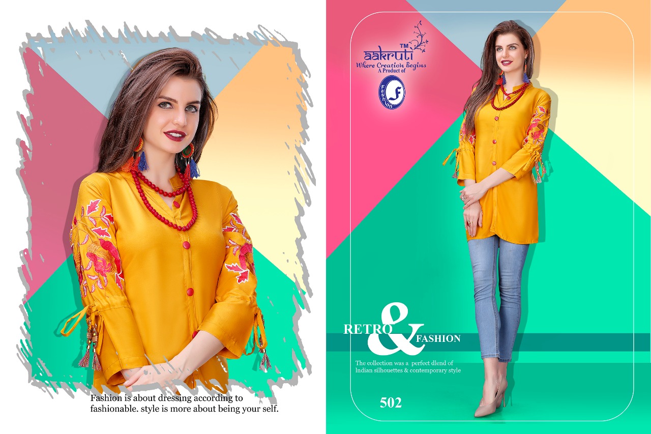Red Cherry By Aakruti 501 To 510 Series Beautiful Stylish Fancy Colorful Casual Wear & Ethnic Wear Collection Rayon Kurtis At Wholesale Price