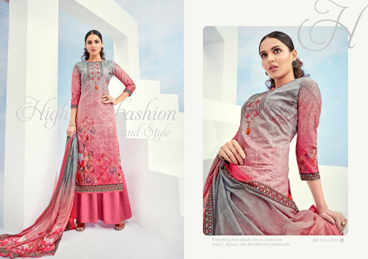 Rehmat Vol-4 By Fashid Wholesale 3050-a To 3055-b Series Beautiful Suits Stylish Fancy Colorful Party Wear & Ethnic Wear Cotton Digital Printed Dresses At Wholesale Price