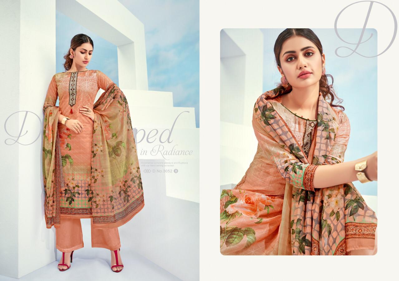 Rehmat Vol-4 By Fashid Wholesale 3050-a To 3055-b Series Beautiful Suits Stylish Fancy Colorful Party Wear & Ethnic Wear Cotton Digital Printed Dresses At Wholesale Price
