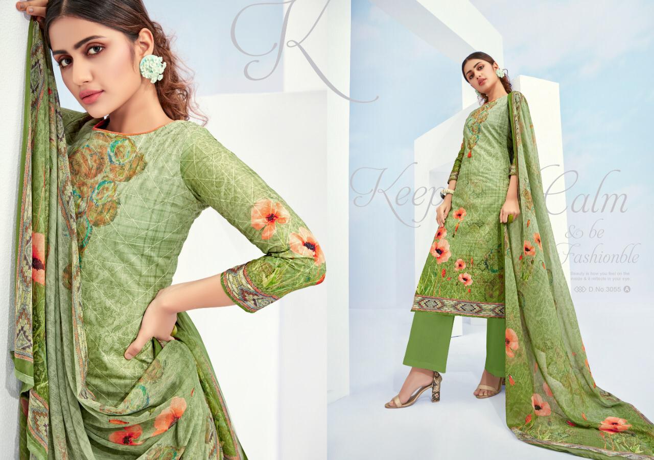 Rehmat Vol-4 By Fashid Wholesale 3050-a To 3055-b Series Beautiful Suits Stylish Fancy Colorful Party Wear & Ethnic Wear Cotton Digital Printed Dresses At Wholesale Price
