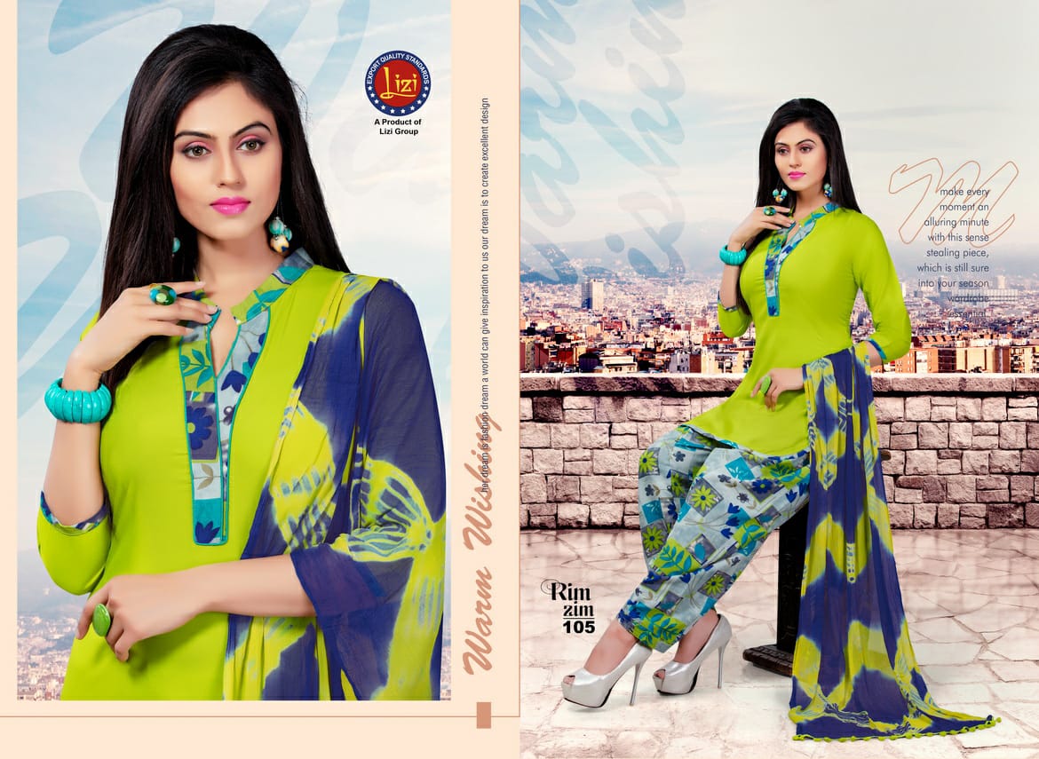 Rim Zim By Lizi 101 To 108 Series Beautiful Suits Stylish Colorful Fancy Casual Wear & Ethnic Wear Heavy Rayon Printed Dresses At Wholesale Price