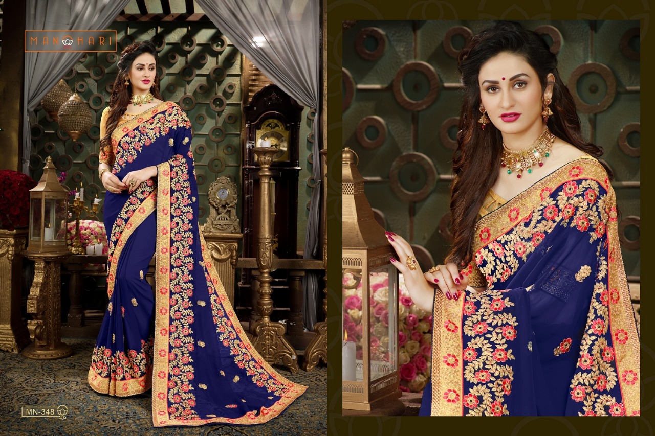 Roohi Vol-1 By Sutram 343 To 349 Series Designer Traditional Wear Collection Beautiful Stylish Fancy Colorful Party Wear & Occasional Wear Georgette/ Art Silk/ Pure Viscose Georgette Sarees At Wholesale Price