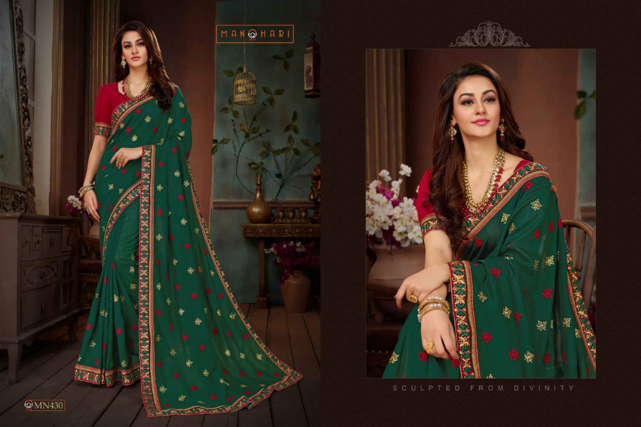 Roohi Vol-3 By Sutram 430 To 438 Series Indian Traditional Wear Collection Beautiful Stylish Fancy Colorful Party Wear & Occasional Wear Silk Embroidered Sarees At Wholesale Price
