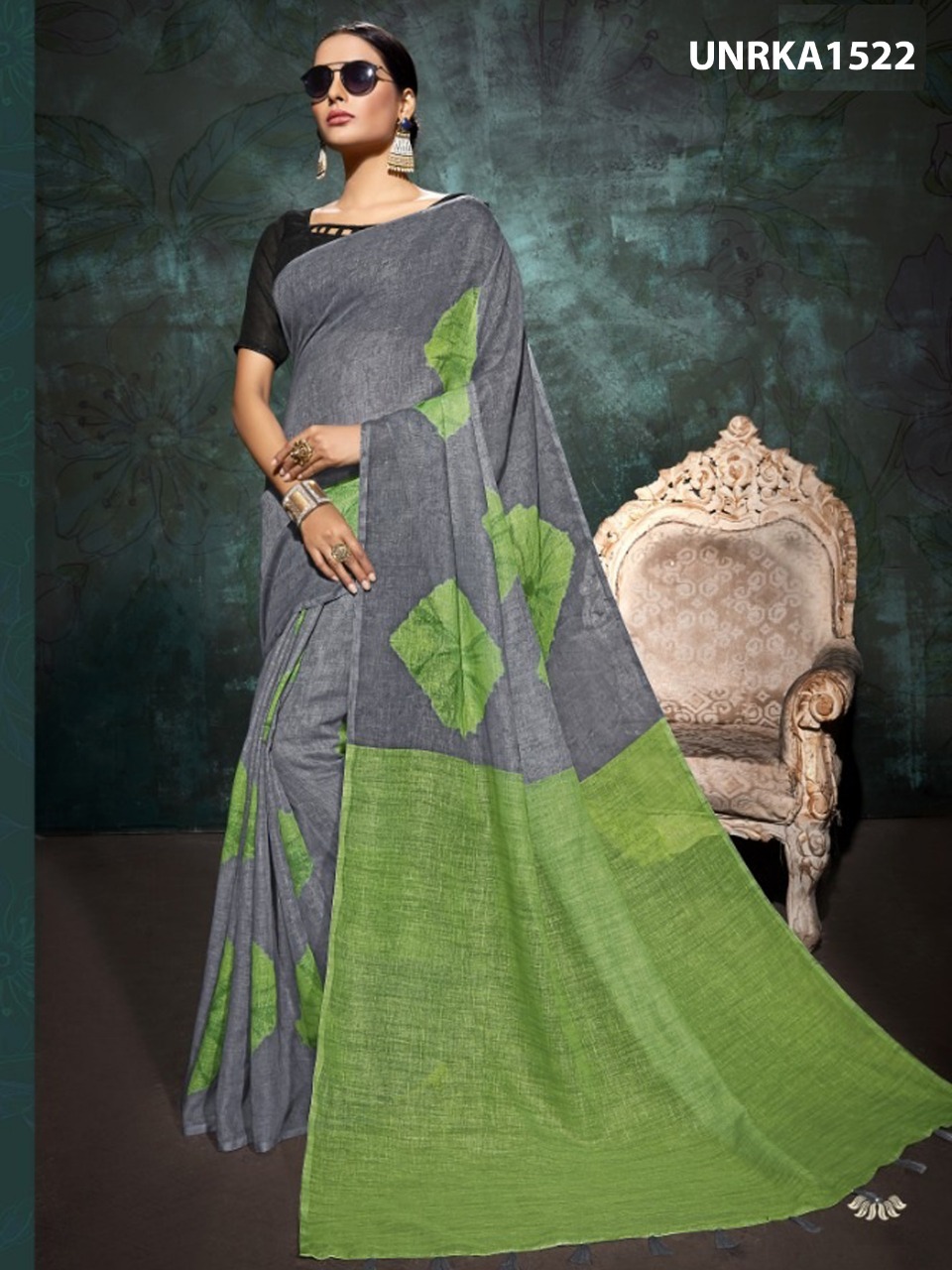 Roopkatha By Fashid Wholesale 1521 To 1528 Series A Indian Traditional Wear Collection Beautiful Stylish Fancy Colorful Party Wear & Occasional Wear Linen Sarees At Wholesale Price