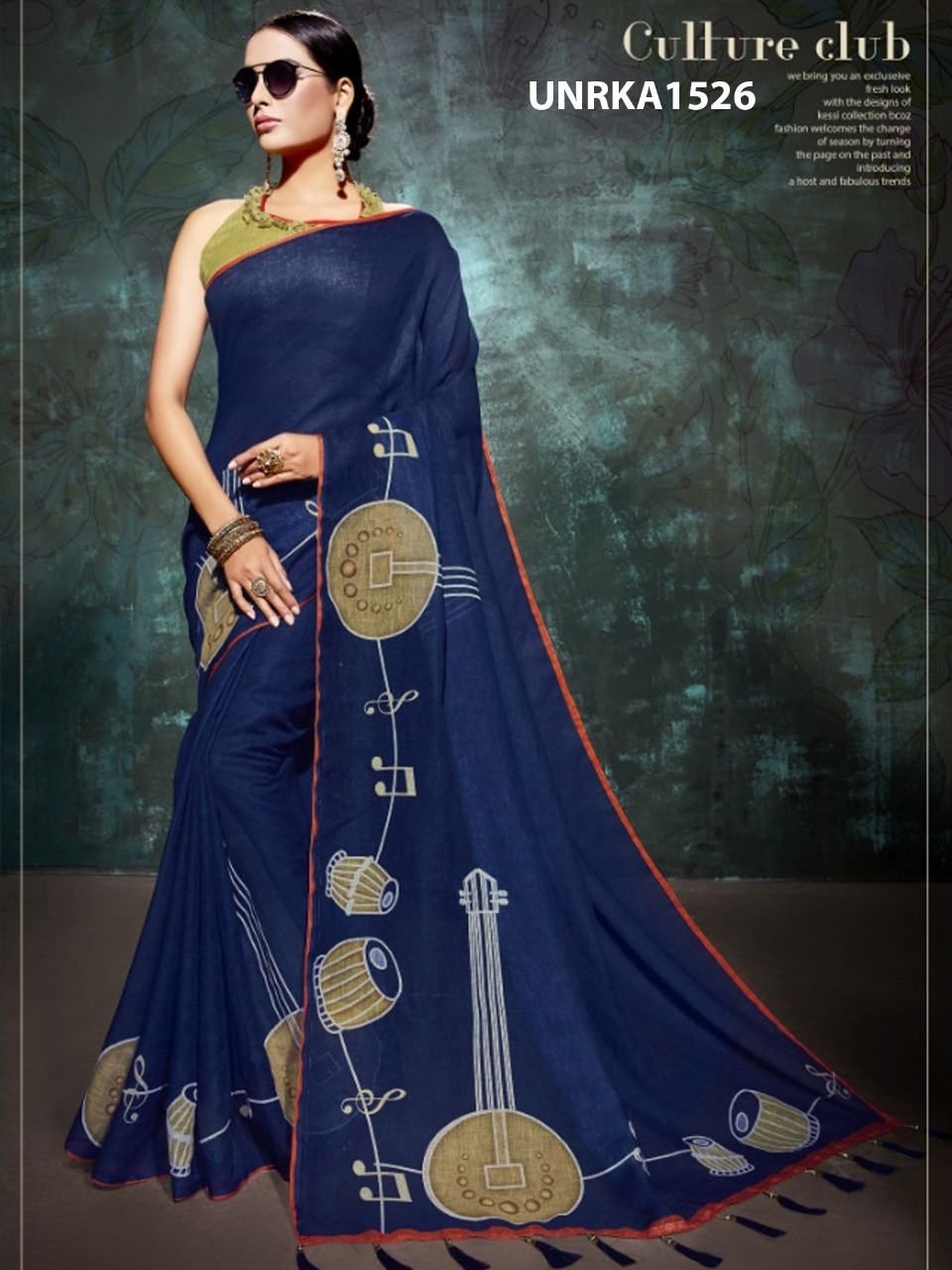 Roopkatha By Fashid Wholesale 1521 To 1528 Series A Indian Traditional Wear Collection Beautiful Stylish Fancy Colorful Party Wear & Occasional Wear Linen Sarees At Wholesale Price