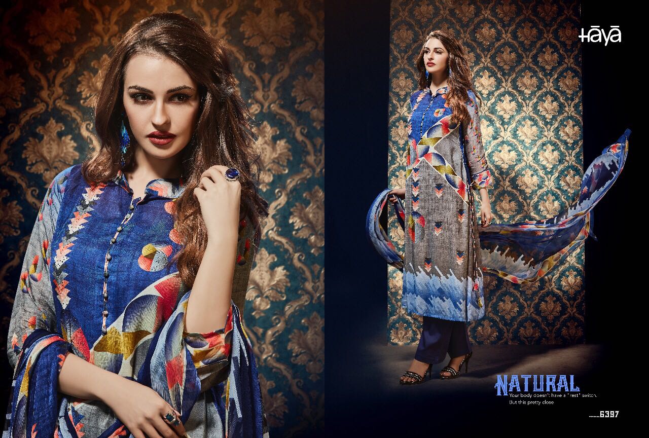 Royal Touch By Haya 6391 To 6399 Series Beautiful Pakistani Suits Collection Colorful Stylish Fancy Colorful Party Wear & Ethnic Wear Hybutia Silk Printed Dresses At Wholesale Price