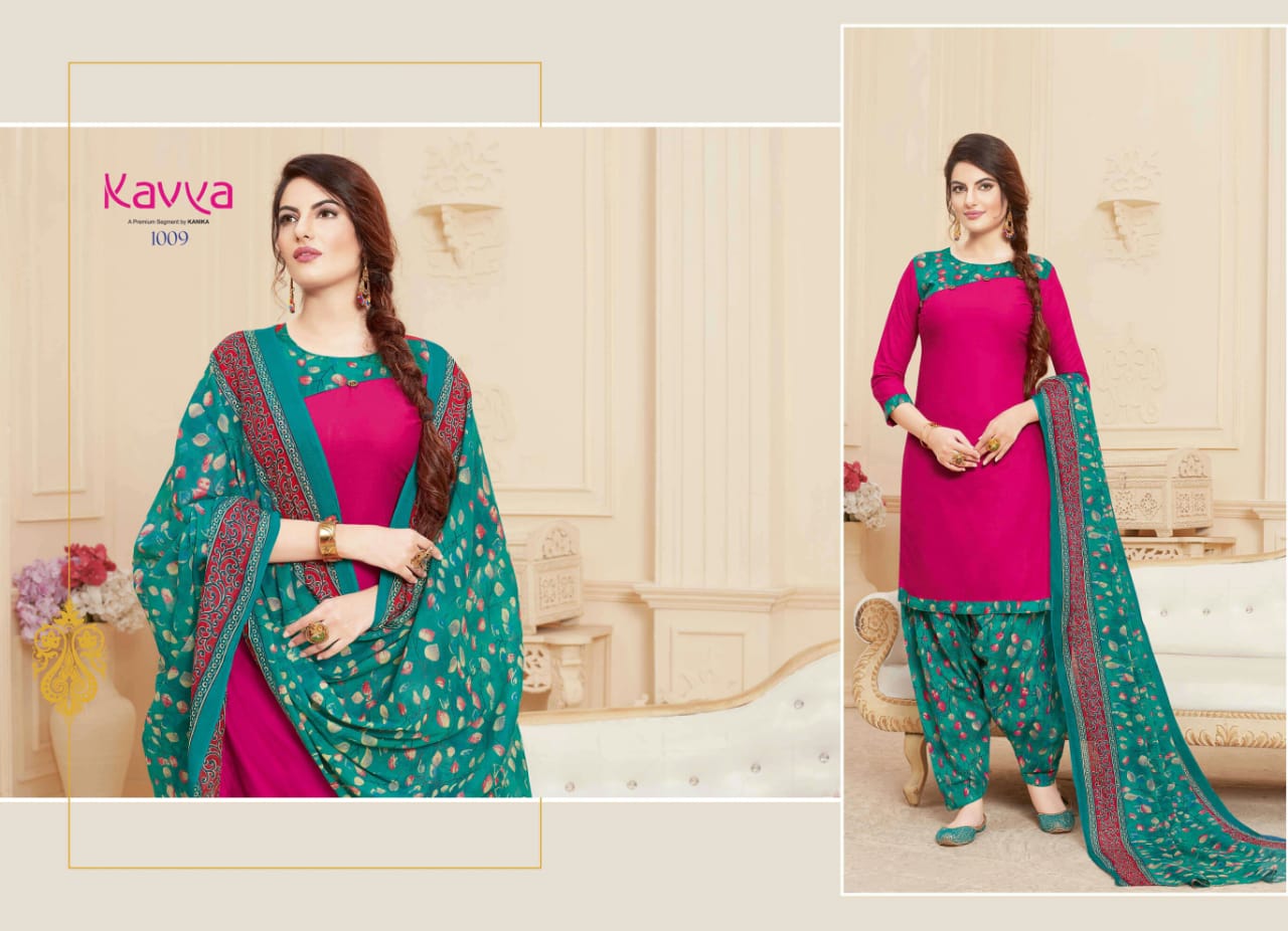 Ruhani By Kavya 1001 To 1012 Series Beautiful Suits Stylish Colorful Fancy Casual Wear & Ethnic Wear Pure Cotton Printed Dresses At Wholesale Price