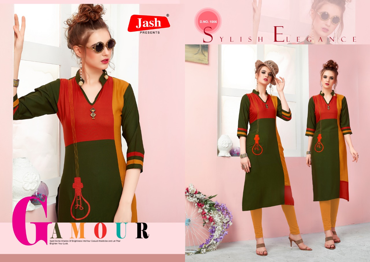 Ruhani Cool-5 By Jash 1001 To 1008 Series Beautiful Collection Suits Stylish Fancy Colorful Casual Wear & Ethnic Wear Rayon Kurtis At Wholesale Price