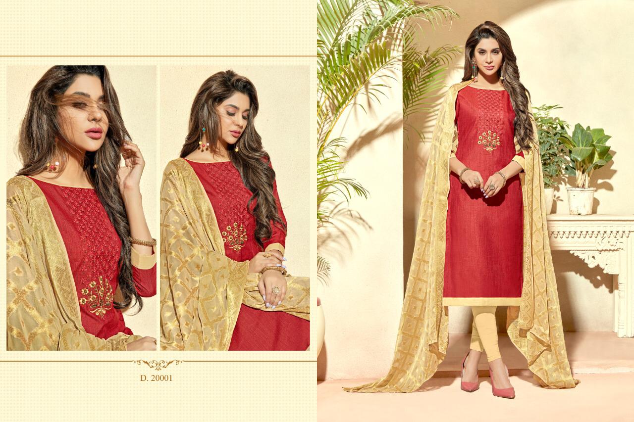 Rumani By Raghav Royals 20001 To 20012 Series Beautiful Suits Stylish Fancy Colorful Party Wear & Ethnic Wear Banarasi Silk Embroidery And Handwork Dresses At Wholesale Price