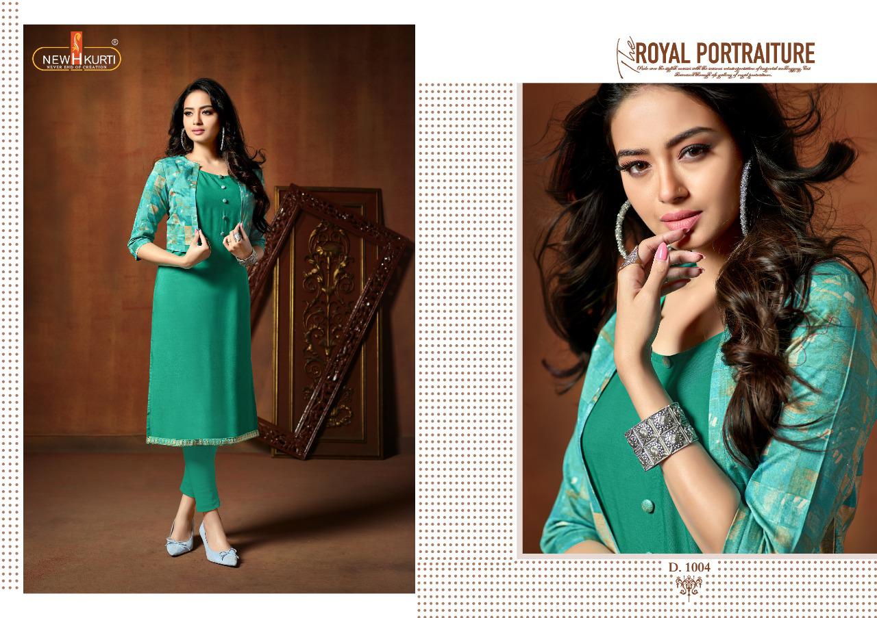 Rumani By Tunic House 1001 To 1007 Series Designer Beautiful Stylish Colorful Fancy Ready To Wear & Casual Wear & Ethnic Wear Rayon Kurtis With Jacket At Wholesale Price