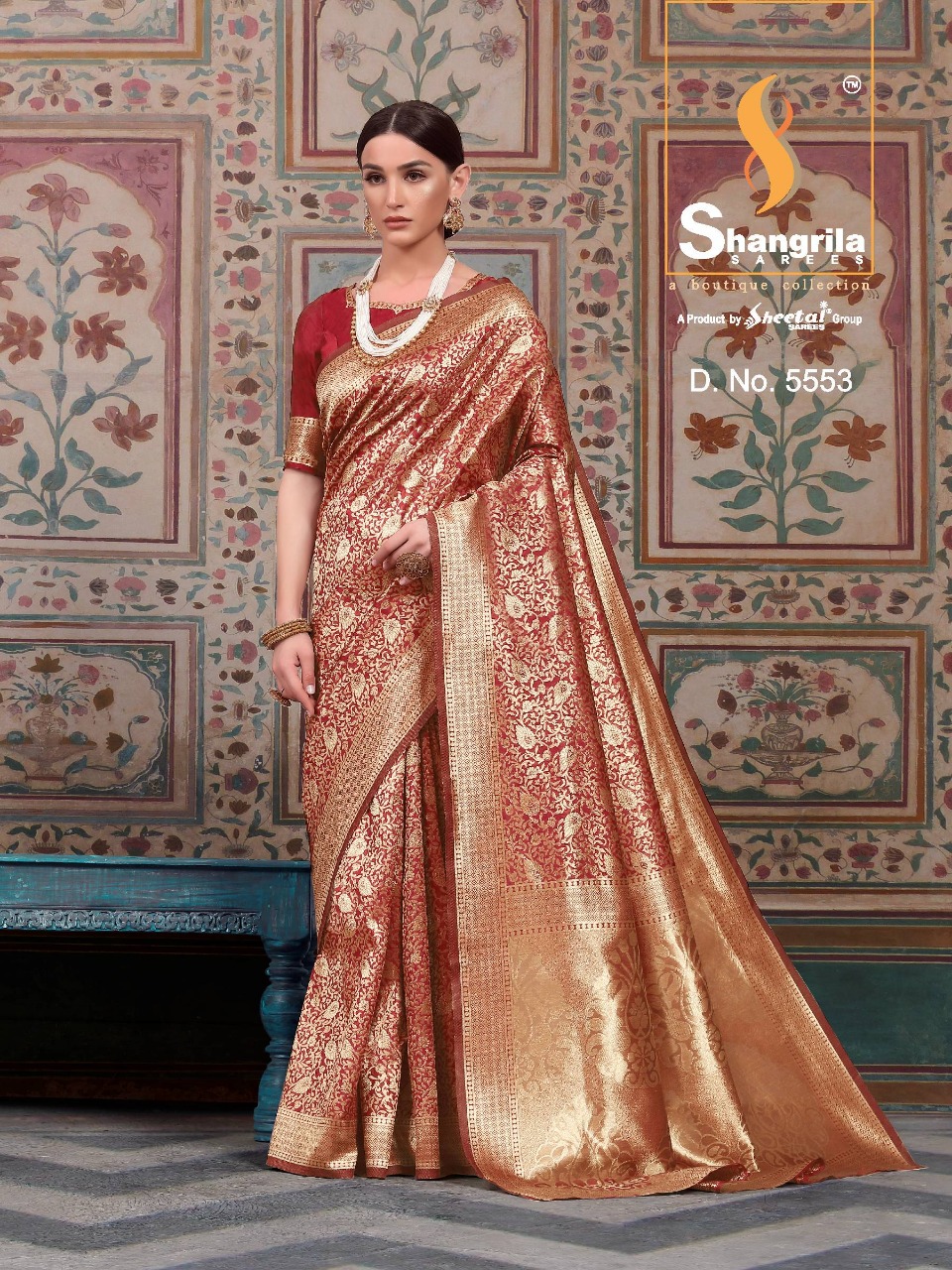 Samyra Silk By Shangrila 5551 To 5558 Series Indian Traditional Wear Collection Beautiful Stylish Fancy Colorful Party Wear & Occasional Wear Silk Print At Wholesale Price