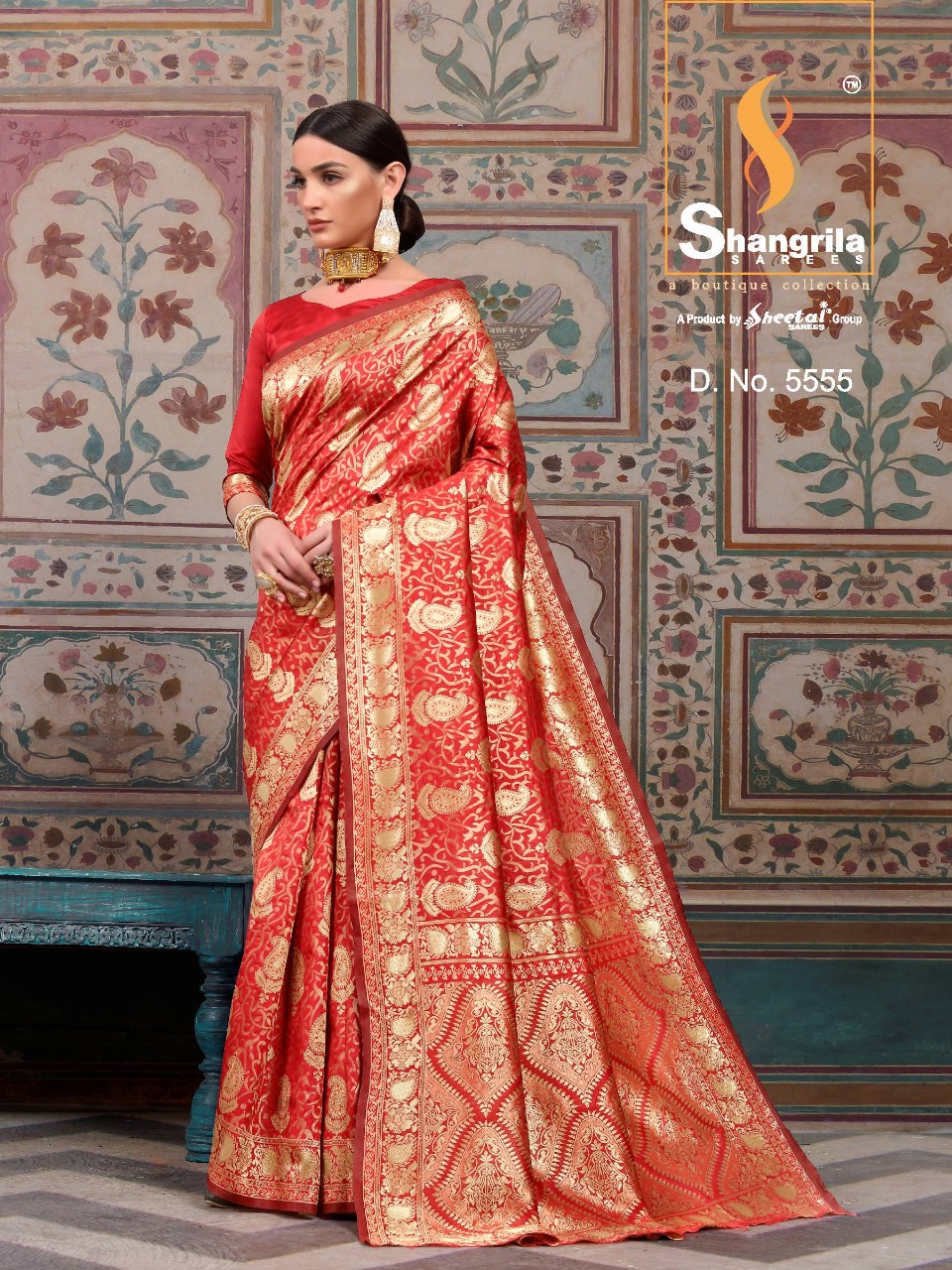 Samyra Silk By Shangrila 5551 To 5558 Series Indian Traditional Wear Collection Beautiful Stylish Fancy Colorful Party Wear & Occasional Wear Silk Print At Wholesale Price