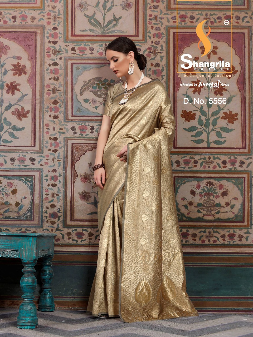 Samyra Silk By Shangrila 5551 To 5558 Series Indian Traditional Wear Collection Beautiful Stylish Fancy Colorful Party Wear & Occasional Wear Silk Print At Wholesale Price