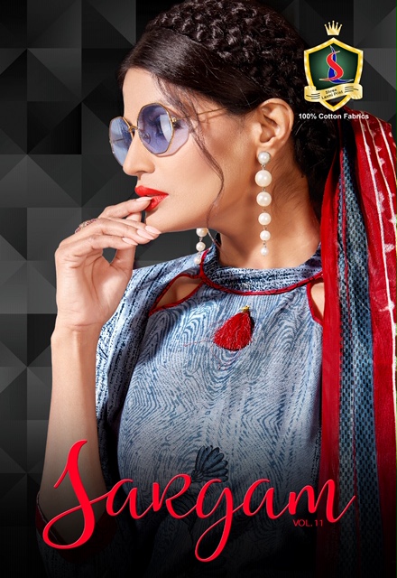 Sargam Vol-11 By Slt 1101 To 1112 Series Beautiful Pakistani Suits Stylish Fancy Colorful Party Wear & Ethnic Wear Pure Cotton Printed Dresses At Wholesale Price